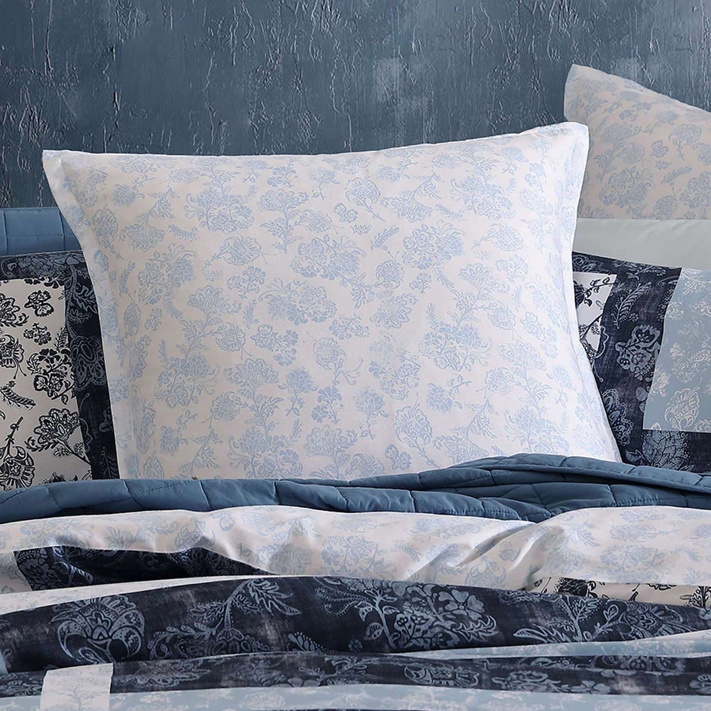 Kai Blue Quilt Cover Set