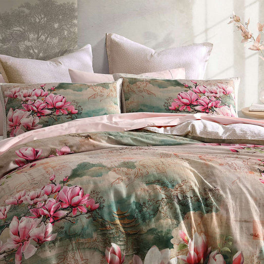 Ikigai Magnolia Quilt Cover Set
