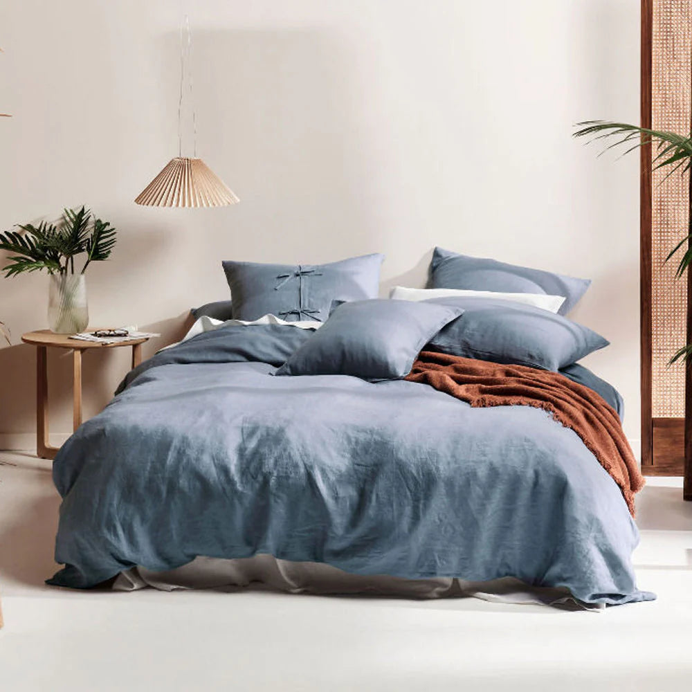 Nimes Linen Quilt Cover Set