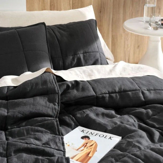 Nim Magnet Linen Bed Cover